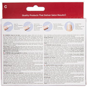 Kiss False Nails - Brush-On Gel Nail Kit (Back of Packaging)